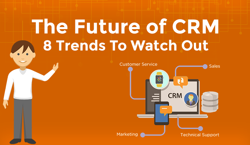 The Future of CRM: 8 Trends To Watch Out [Infographic]