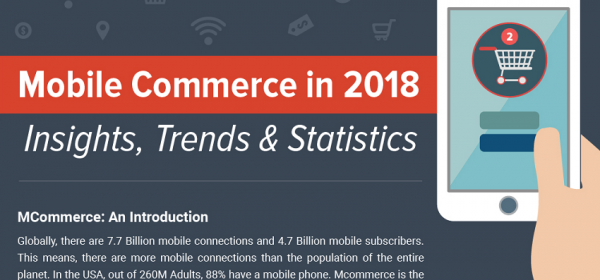 Mobile Commerce in 2018: Insights, Trends & Statistics [Infographic]