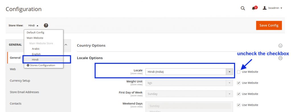 Language Pack and CSV based Translation