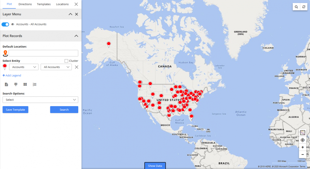 Map View Data - Quick Maps