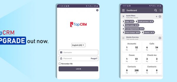 TapCRM Latest Upgrade Out Now (Features Update)