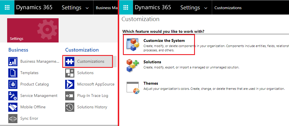 DynamicsCRM Settings-2