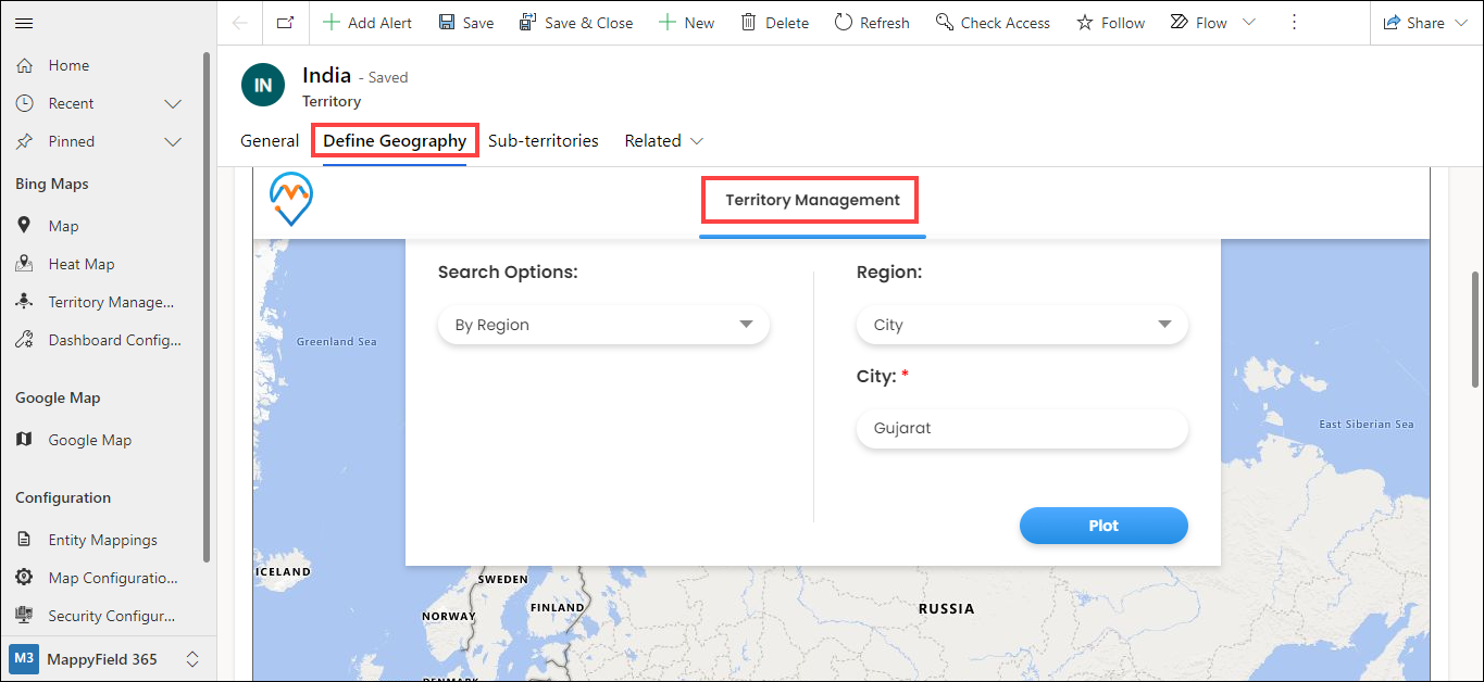 Geographies for Existing Territories from CRM-6