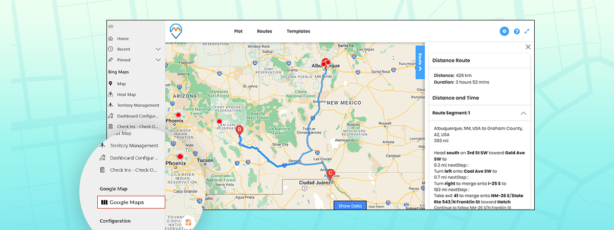 Route Optimization using Google Maps