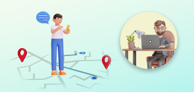 Live Chat in a Geolocation Mapping Tool to Instantly Connect with On-Field Team