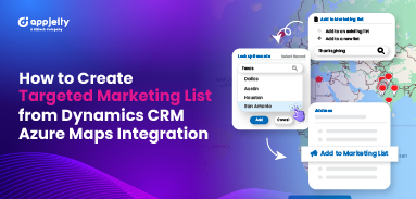 How to Create Targeted Marketing List from Dynamics CRM Map Integration in Azure Maps?