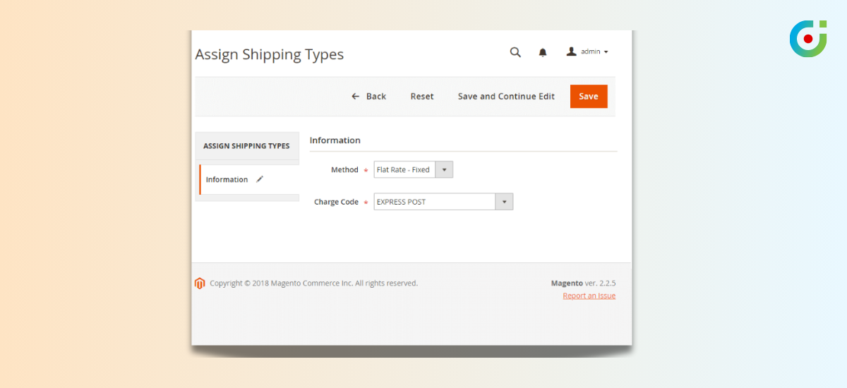 Set Default Packaging & Services
