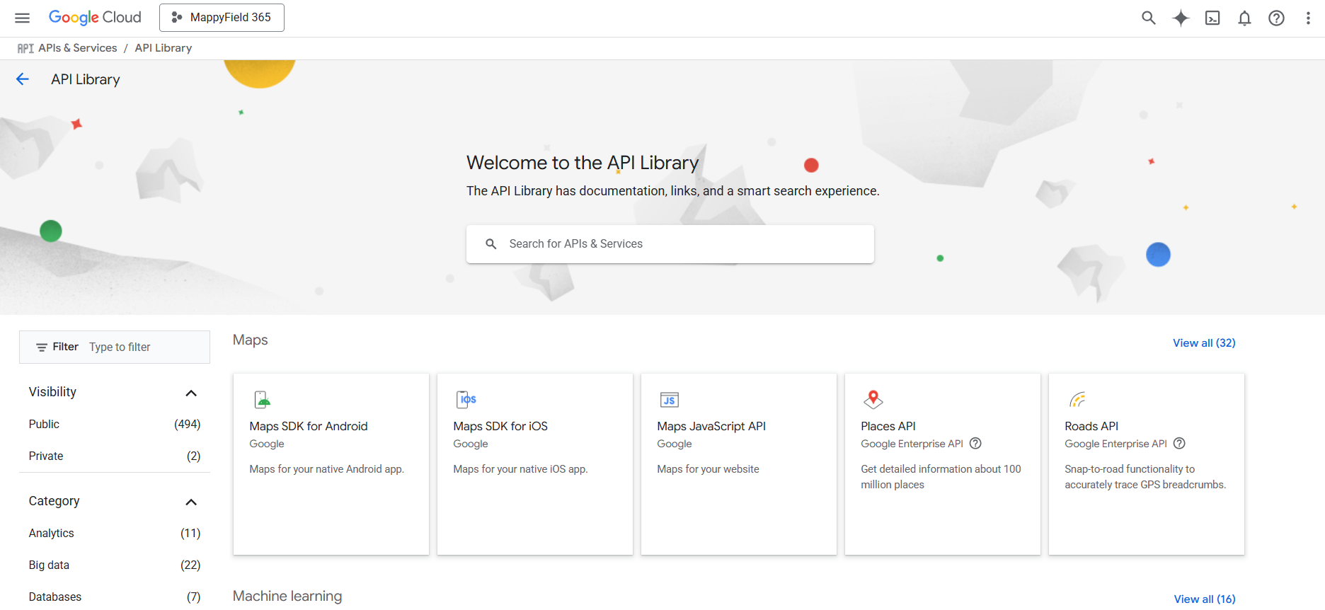 Welcome to API Library