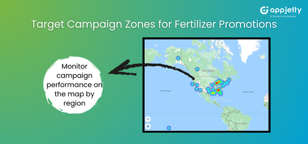 Target Campaign zones for Fertilizer Promotions