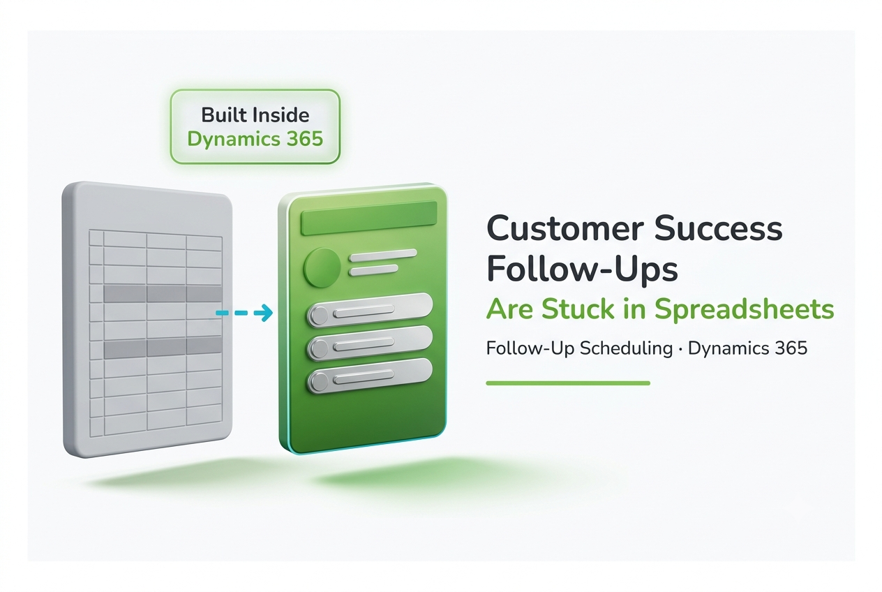 Your Customer Success Team Is Scheduling Follow-Ups in Spreadsheets. Here’s Why That’s a Problem