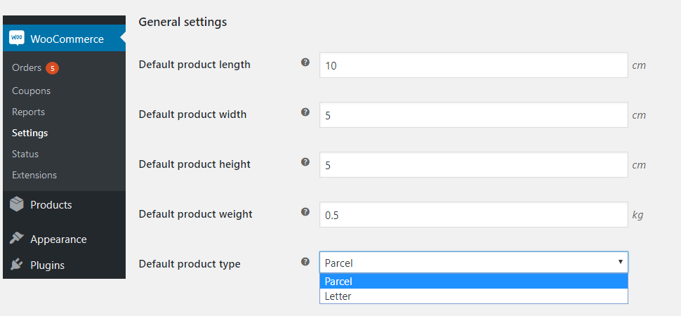 Shipping Rates Configuration