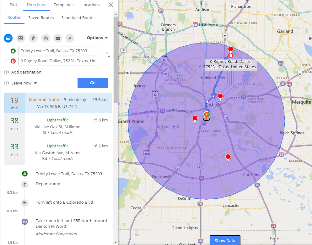 dynamics crm map integration